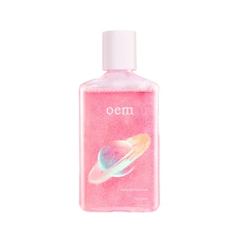 OEM ODM Travel Mouthwash 500ml Fruit Peach Flavor Tooth Whitening and Mouth Cleaning Custom Logo Private Label Manufacturer