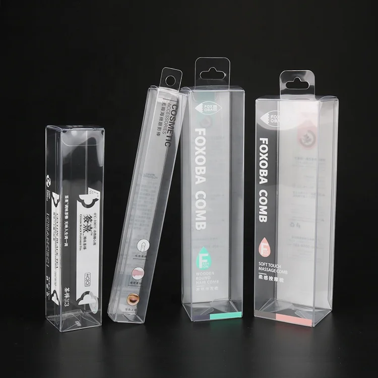 Translucent Peq Box High Transparent PET RPET Plastic Packaging Boxes