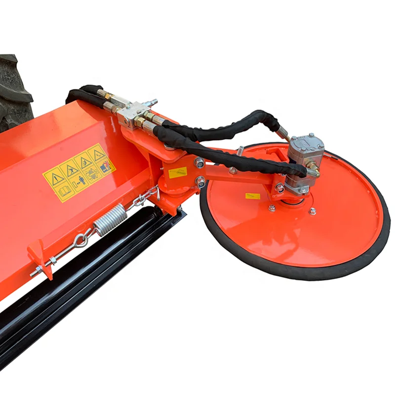 Hydraulic Flail Mower with Hammer Blades 800mm Cutting Width 25-35HP Tractor Compatible Cutting Grass