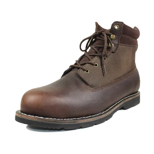 Water Proof Goodyear Welted Slip Resistant Heat Resition Sole Genuine Leather Work Boots