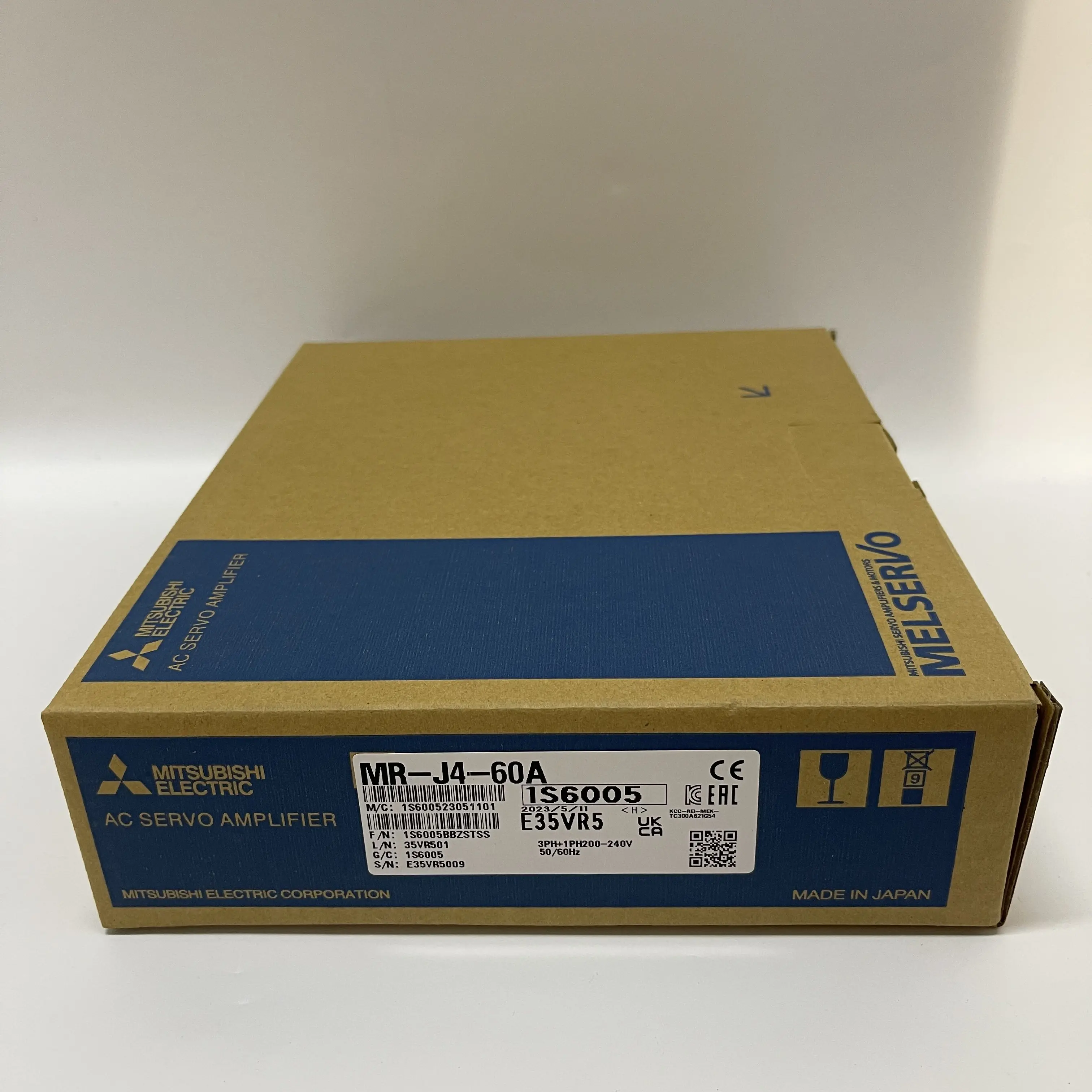 MITSUBISHI AC Servo Amplifier MR-J4-60A