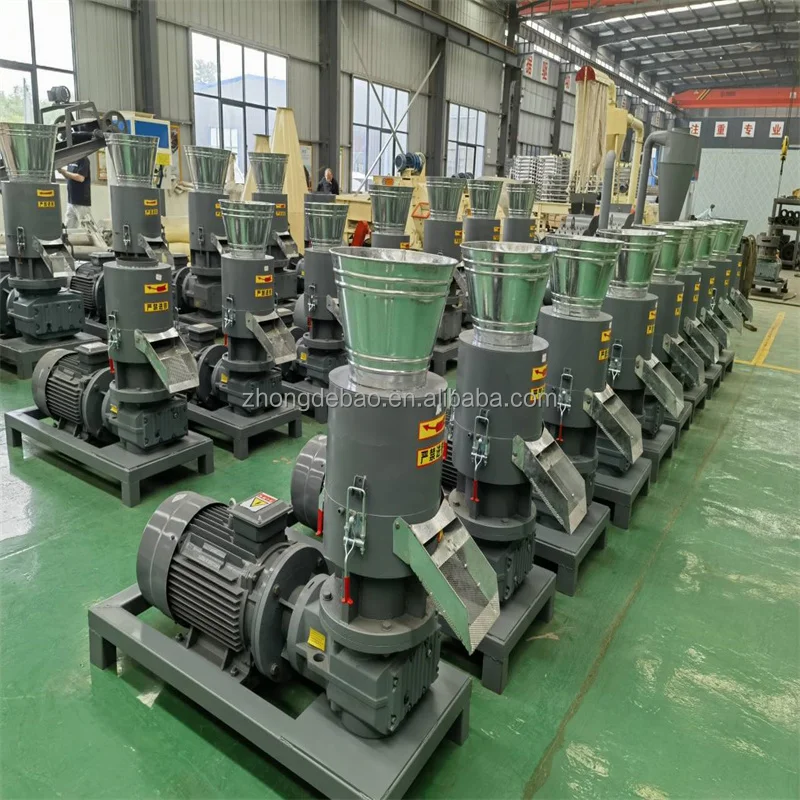 Log Fuel Making Machine Small Scale Wood Sawdust Fuel Pellets Mill Biomass Wood Pellet Making ...