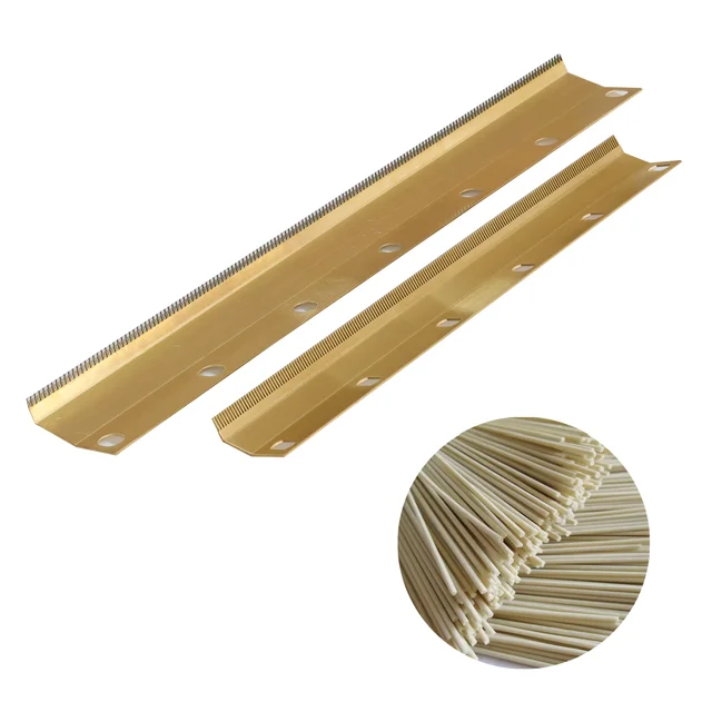 Source Factory H62 Brass Customized Heat Resistant Corrosion Resistant Noodle Comb for Noodle Production Line