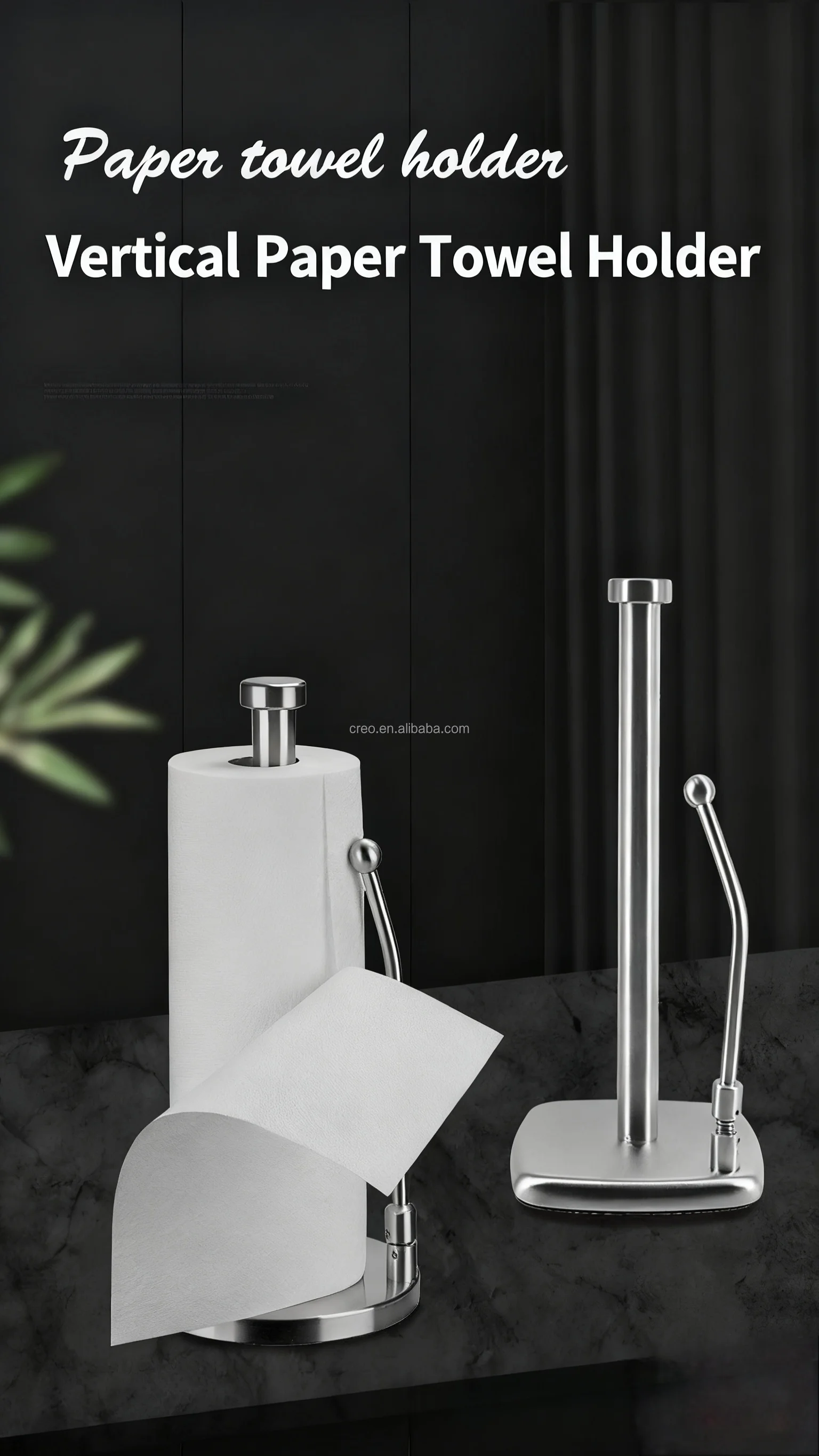 bathroom towel roll stand organizer easy assembly hanger rack for home-1