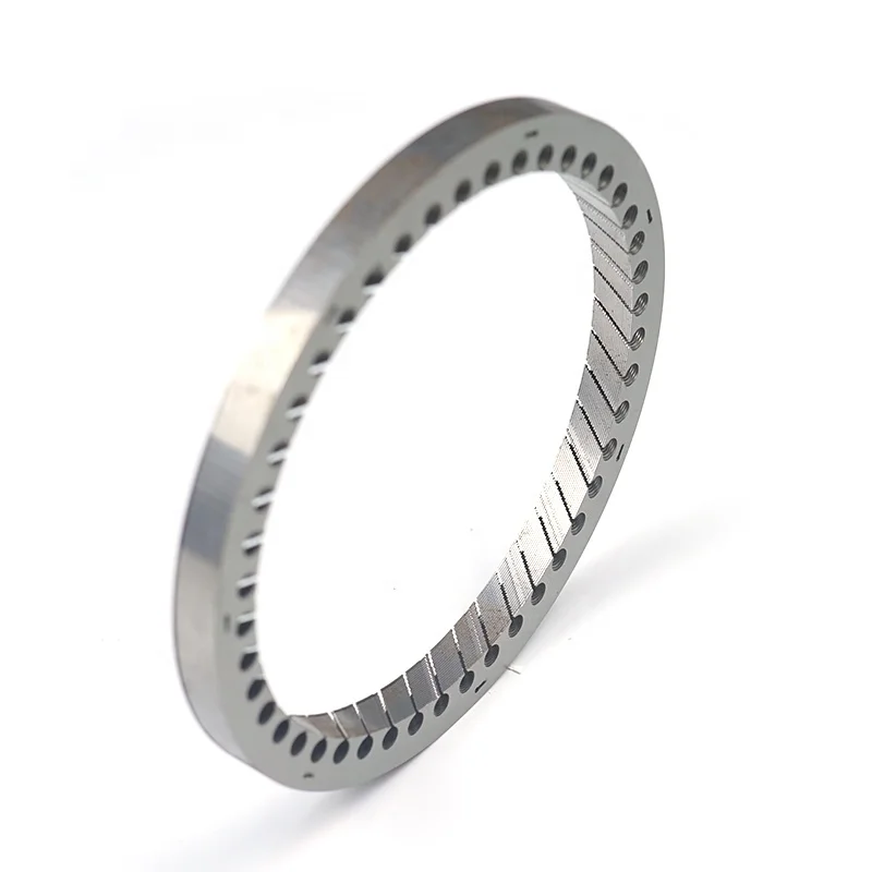Customized Induction Asynchroous Ceiling Fan Motor Stator Rotor Silicon Steel Lamination Core Ceiling Fan Stamping
