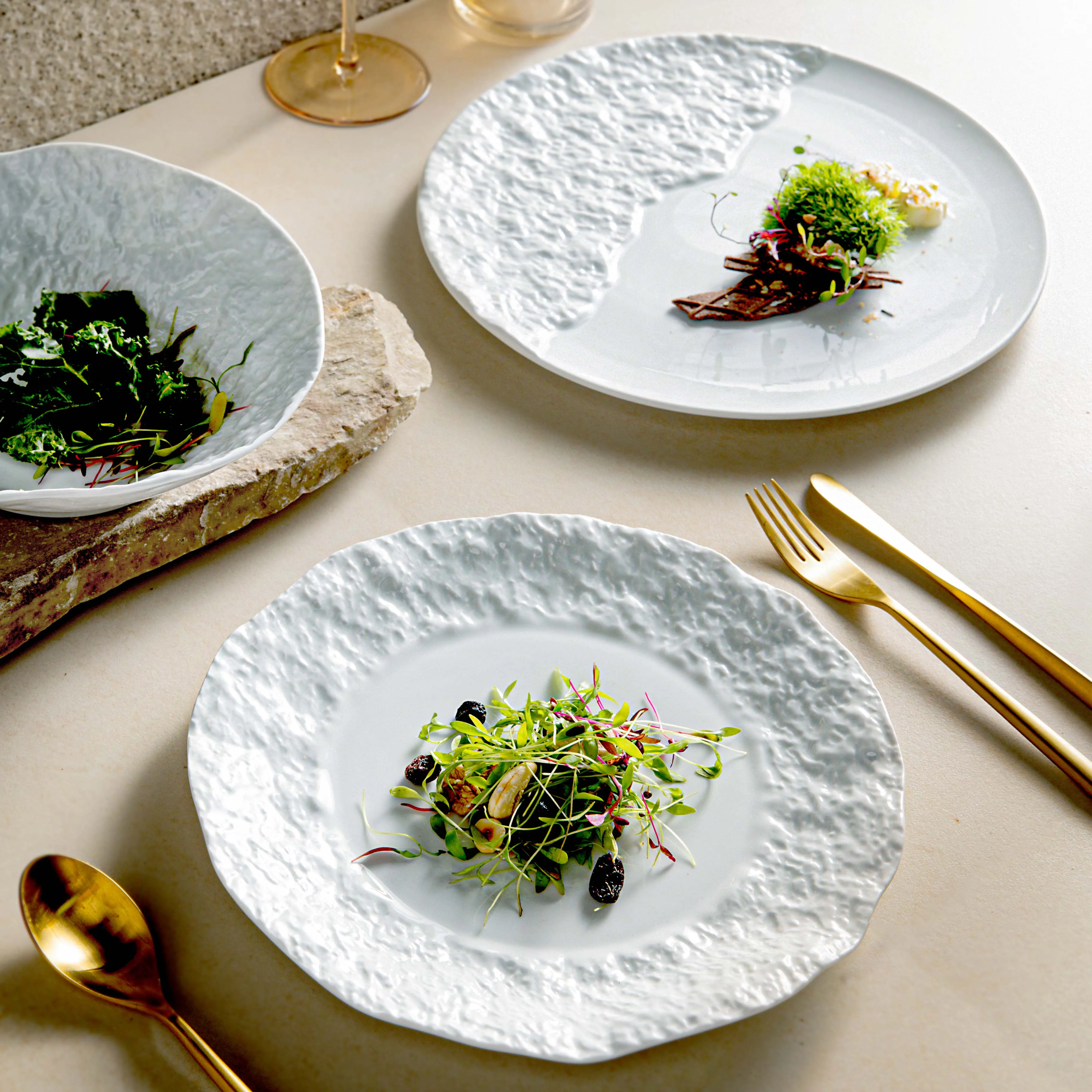 Stoneware Restaurant Supply Dinnerware Ceramic Plates Chef Plates