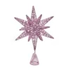 Pink starburst tree topper