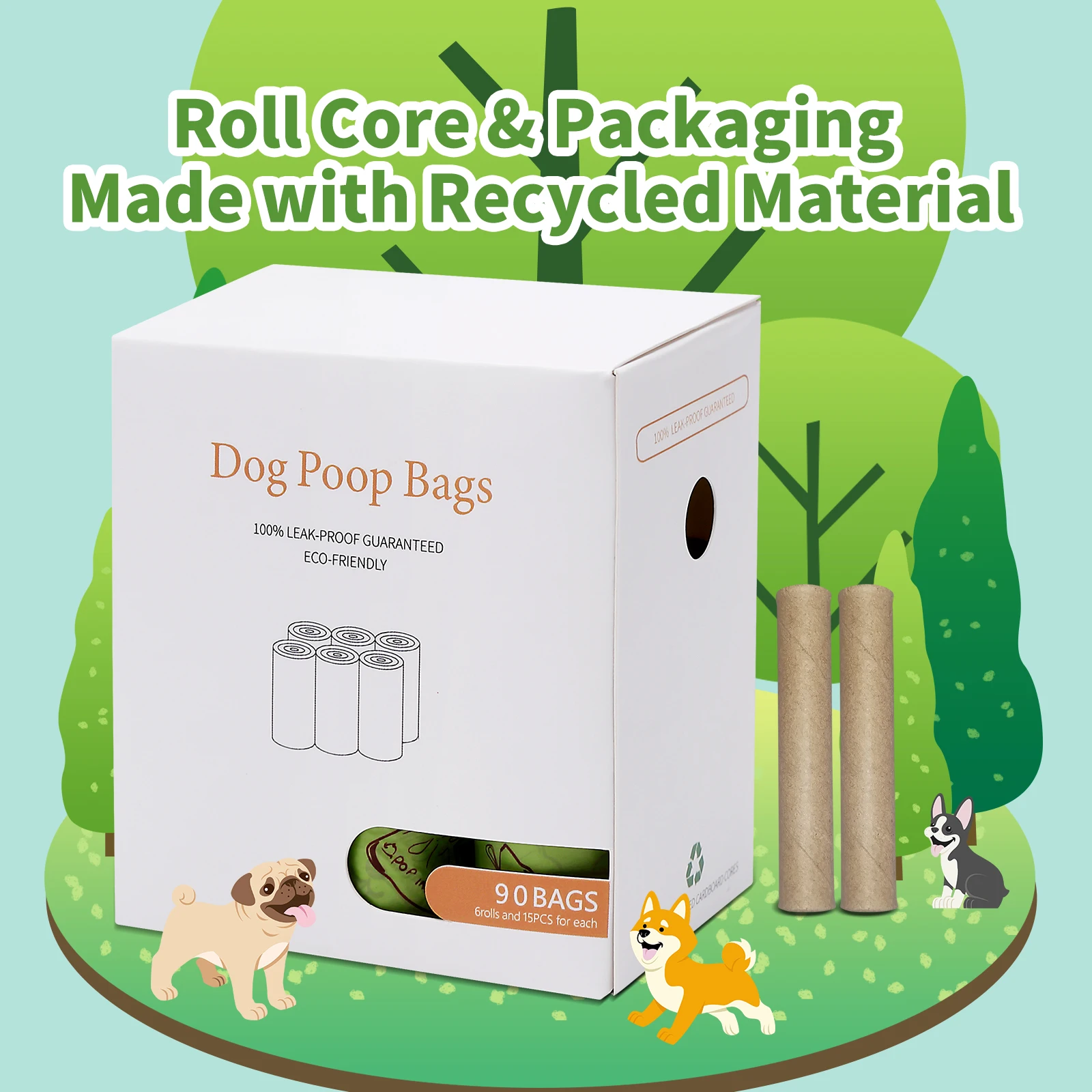 Hot Selling Eco Friendly High Quality Custom Logo Printed Biodegradable
