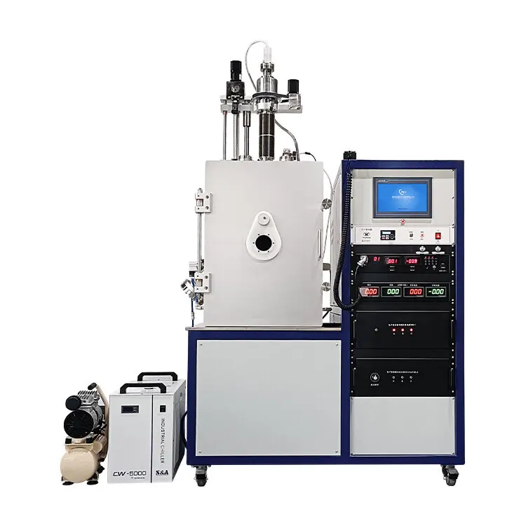 Electron Beam Evaporation Coating Equipment with Auxiliary Ion Source Ion Beam Sputtering Machine with Ion Beam Gun