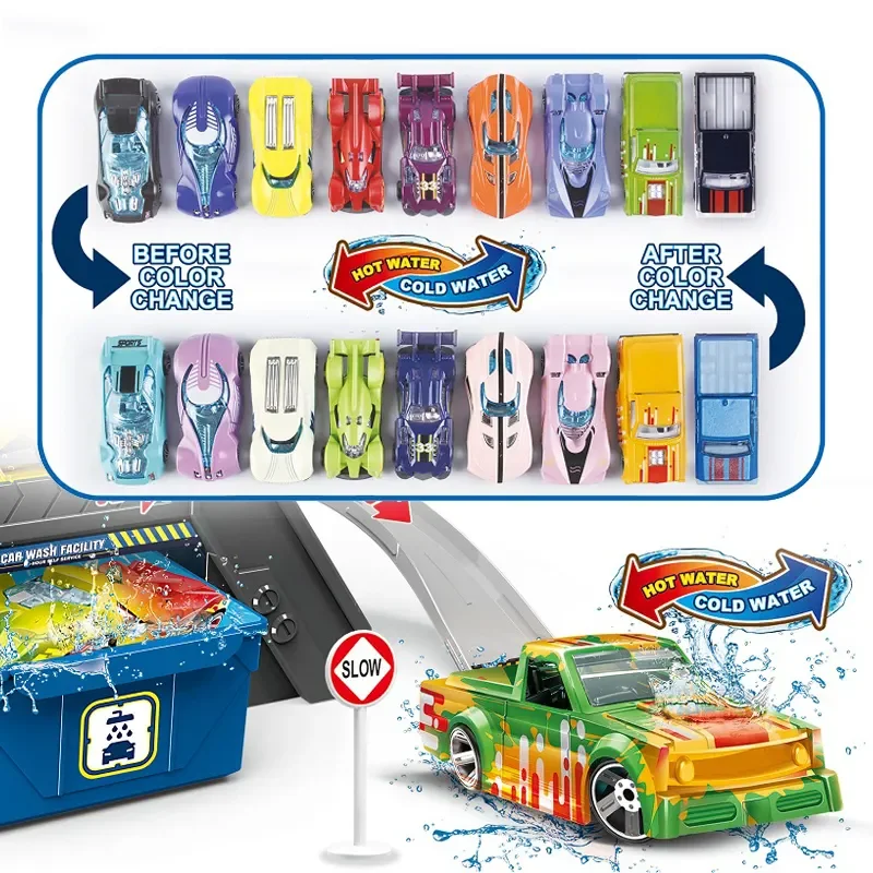 ZG Multi Function Police Car Wash Station - Fun & Education