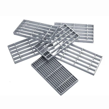 Chinese suppliers Steel Walkway plate trench covers metal drain gratings custom toothed ordinary steel grating for staircase