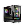 Caja negra con el ventilador 3PCs de la galaxia