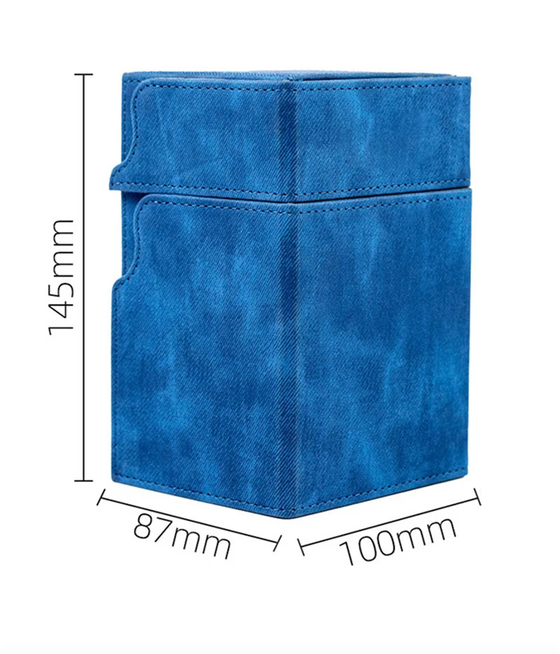 Deck Box Card Pu Leather Deck Case Custom Card Deck Box Trading Card Case Buy Card Game