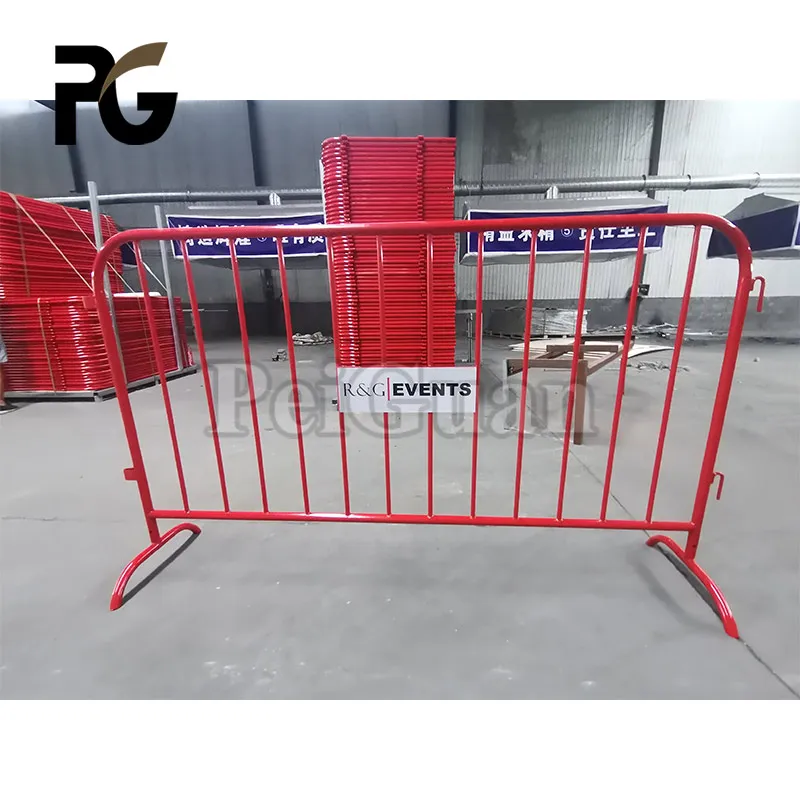 Anping Metal Steel Fence Crowd Control Barrier Hire Temporary Fencing