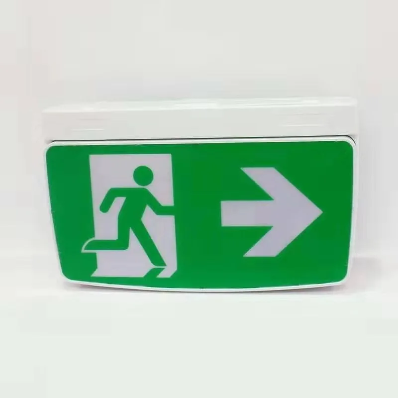 SAA Standard High Led Fire Emergency Light AS2293 Standard Exit Sign Lamp for Australian