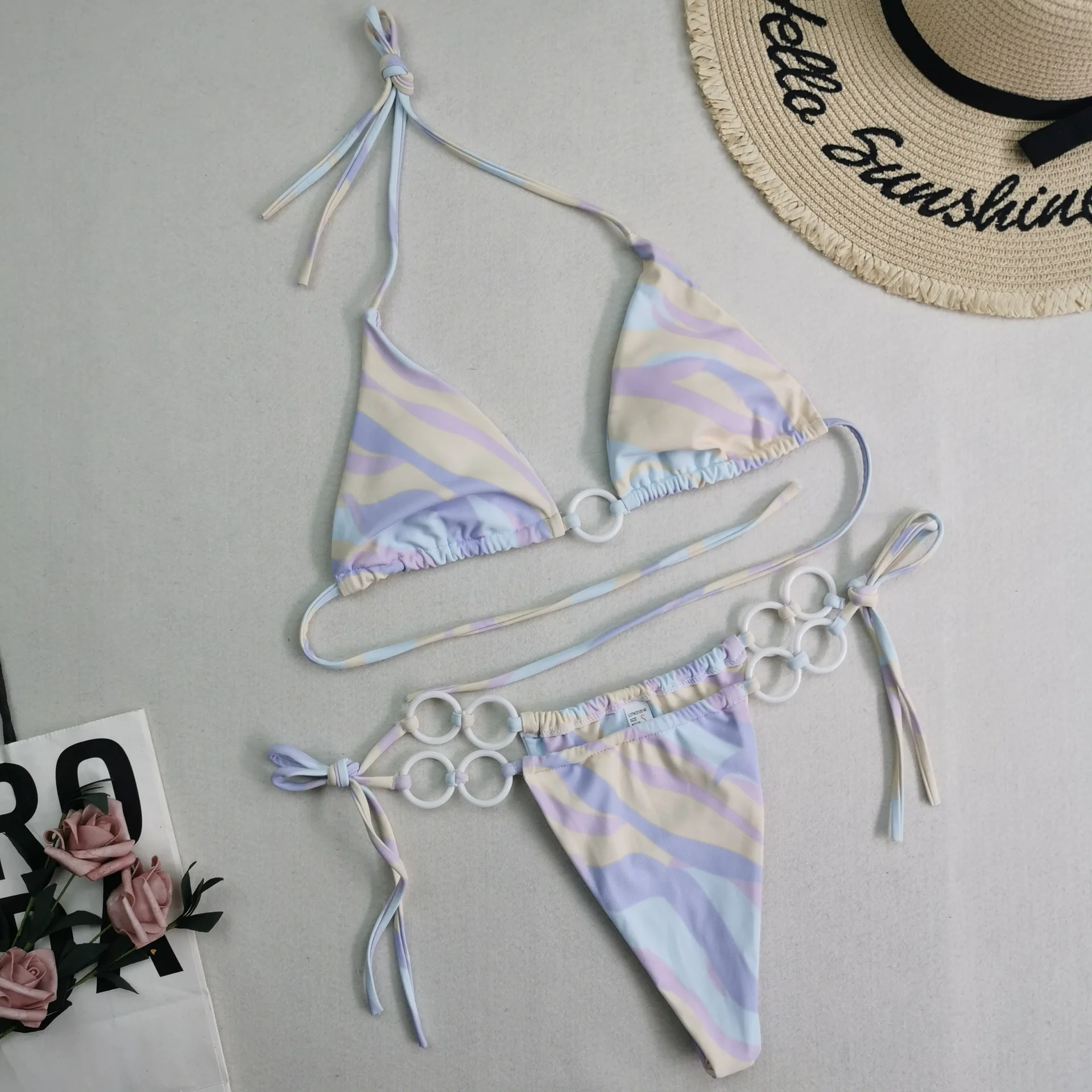 Wholesale Strips Bandeau Ring Circle Bikini Micro Thong Sexy Tiny Good  Quality Swimwear From m.alibaba.com