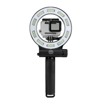Seafrogs LED Underwater Light, 1800LM, 120° Beam Angle, IPX8 Waterproof 40m, Flash Ring Light detail image