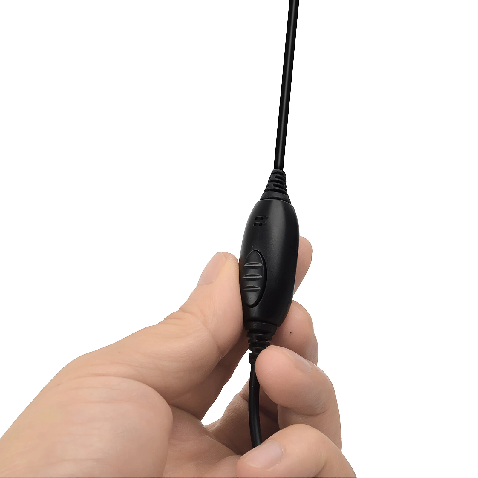 UAYESOK Funkgerät Headset, G-Form Walkie Talkie Ohrhörer 2 Pin mit Rauschunterdrückung PTT-Mikrofon und Ohrhörern für Radio Motorola CP040 DP1400 GP300 XT420 XT460 Hytera PD405 PD505 TC620