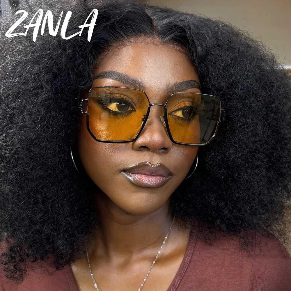 Retro Square Sunglasses For Men & Women – Chunky Thick Frame  display picture 1