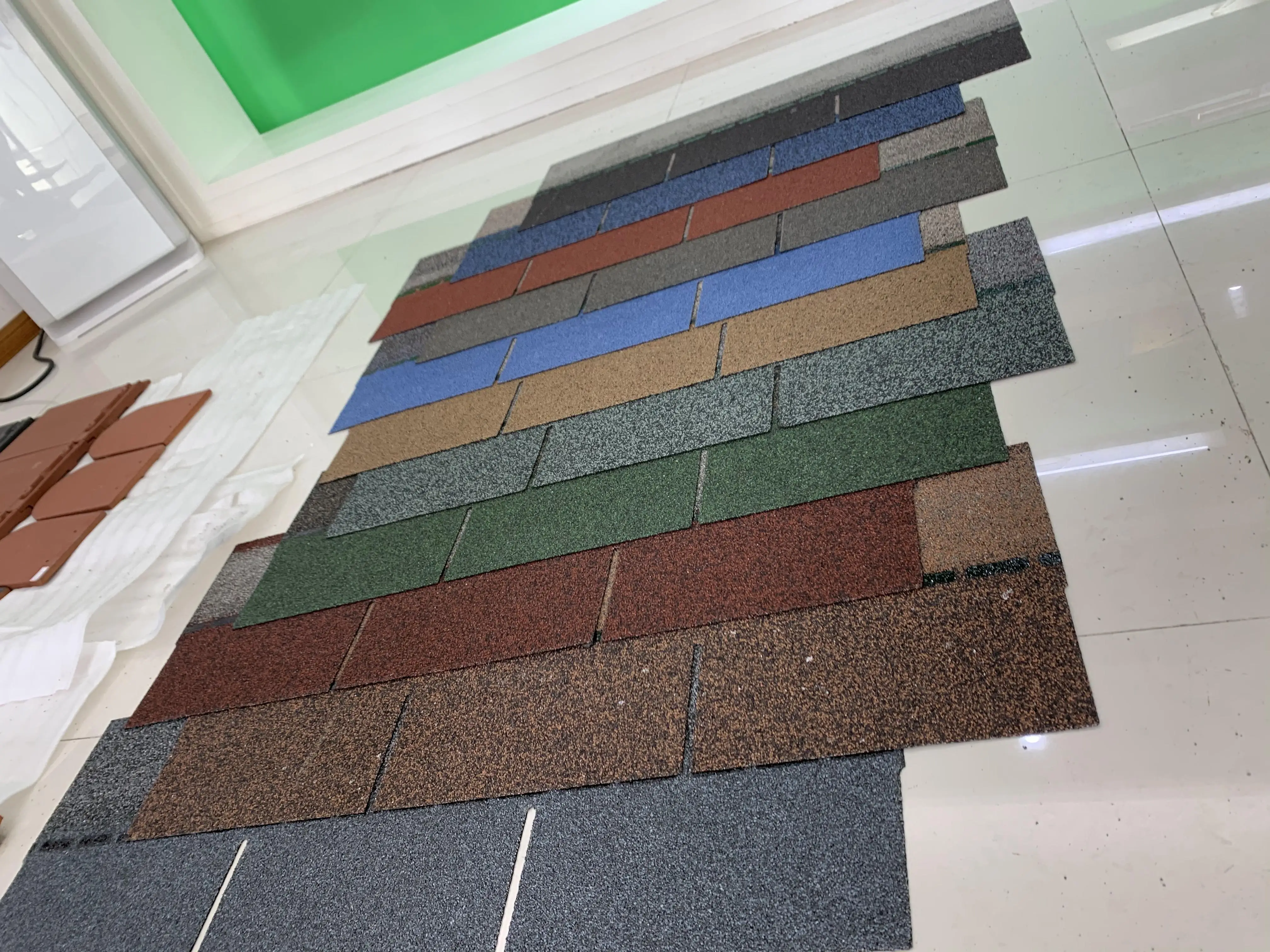 North Eourpen Ce Approval Asphalt Roofing Tiles Direct Sale Fiberglass