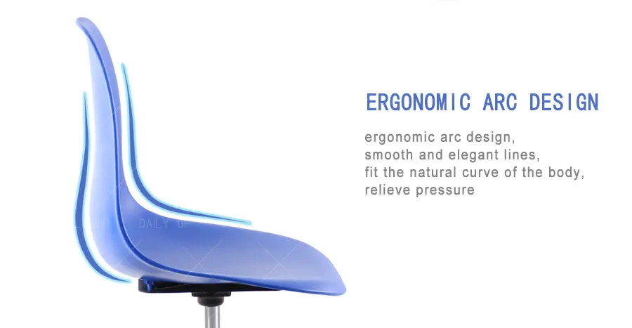 Stylish Swivel Office Chair With Wheels Adjustable And Ergonomic Barber Chair With Locking Caster For Dining And Visitor Leisure