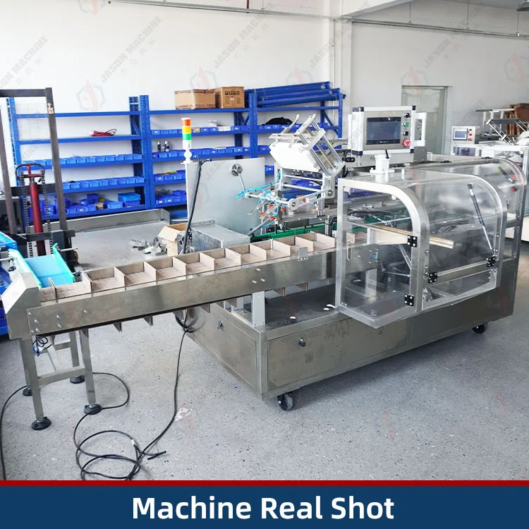 Automatic Energy Protein bar Package Machine Boxing Chocolate Stick Cereal Granola bar Food Packaging Boxes Machine