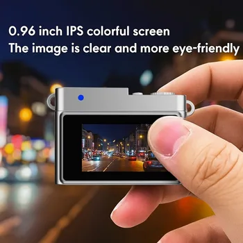 S150 Mini Retro Keychain Camera 1080P HD Video Recording Portable Waterproof Nightshot 21x-40x Optical Zoom Button-Shaped Kids detail image