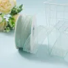 4cm green wrinkled snow gauze belt, size 10