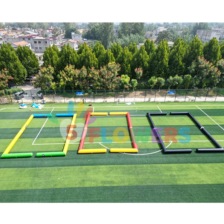 Blow up Custom Made Inflatable 3v3 Football Pitch for Street Inflatable Sport Arena Soccer Field