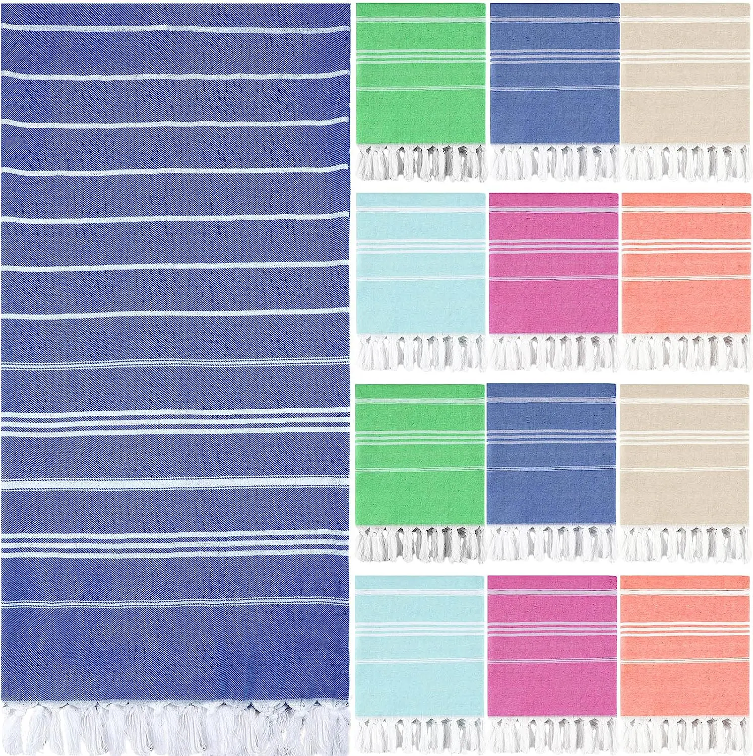 100 Cotton Quick Drying Beach Extra Large Turkish Beach Towel