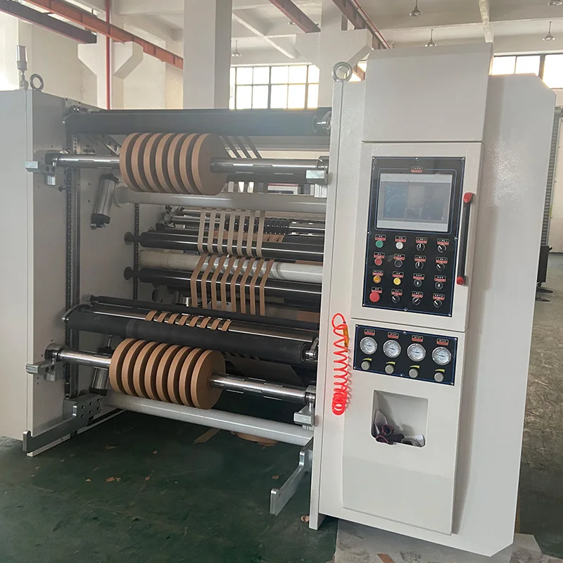 Diameter 1000MM Slitter Rewinder Machine Kraft Paper Roll Slitting Machine