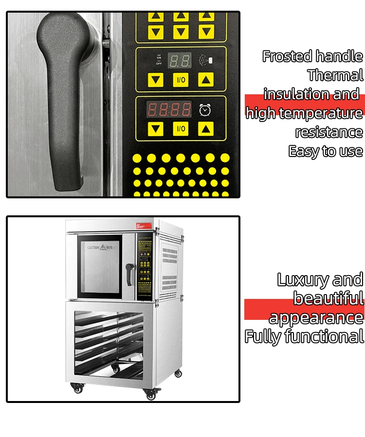 New Commercial Electric Oven Three-Pulse Hot Blast Stove Oven for Spray and European Bag for Home and Restaurant Use