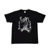 Maglia nera a maniche corte t168