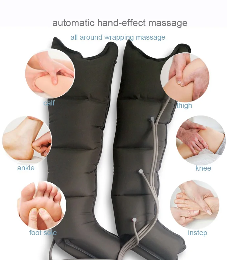 4 chamber leg massage boots lymph drainage device-62