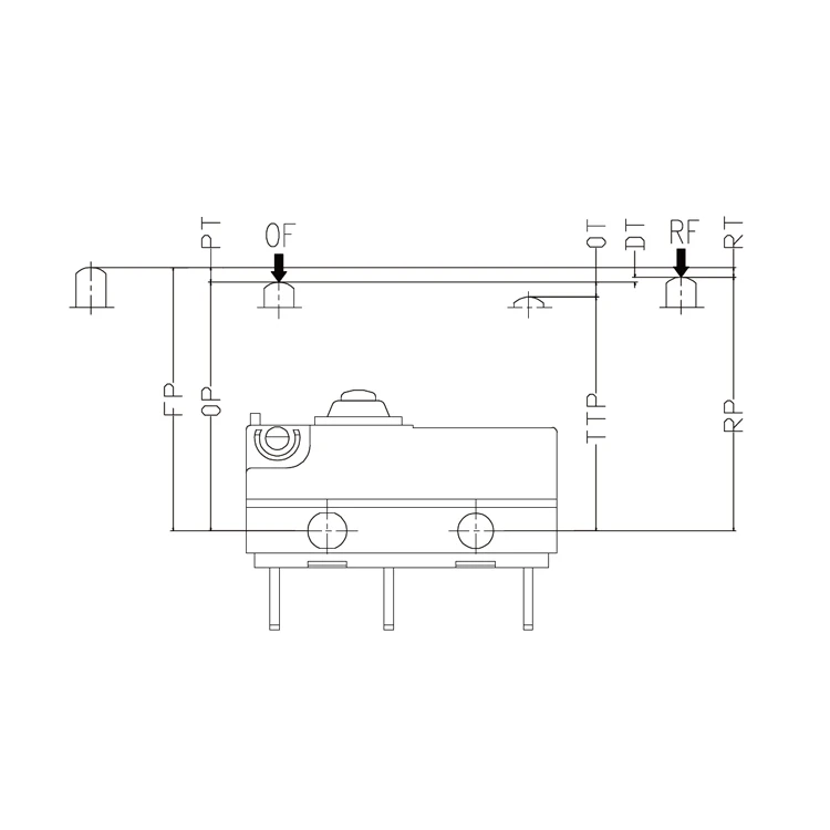 1E4 5E4 T120 Variety of Levers With Optional Micro Switch