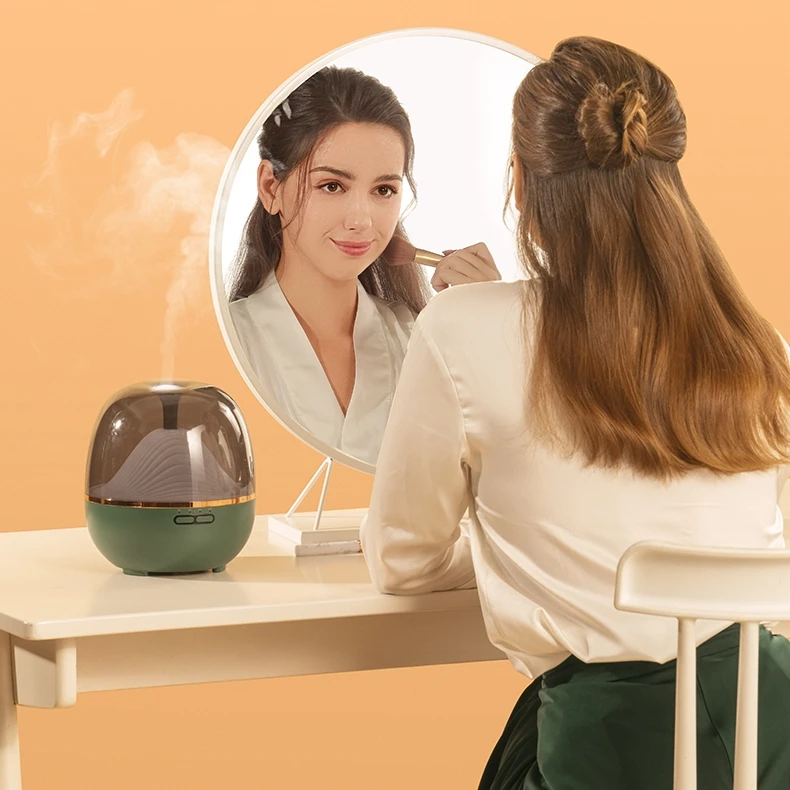 Remote Control Mountain View Diffuser 600ml Mountain Ultrasonic Smart Fragrance Essential Oil Aroma Diffuser