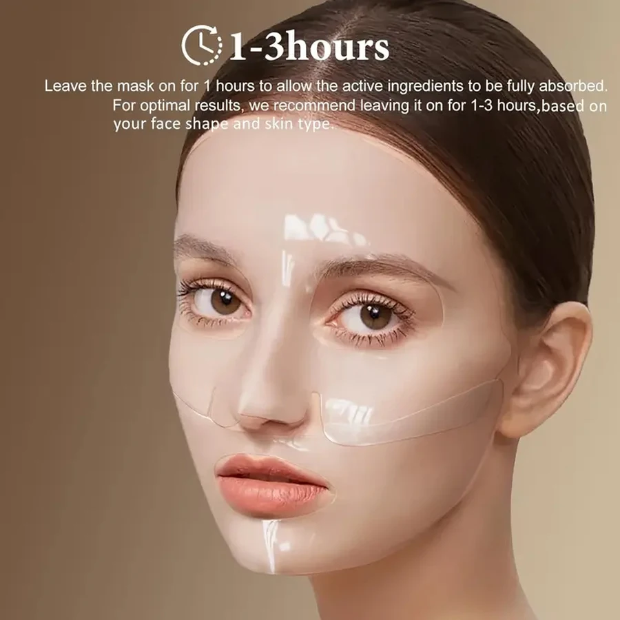 Lifting Brightening Pore Minimizing Overnight Moisturizing Hydrating Bio-Collagen Real Deep Face Mask