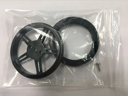Feetech  Intelligent Car Robot Micro Servo Motor FS90R Wheel with Rc Car  Compatible with Grove Connector Seeed