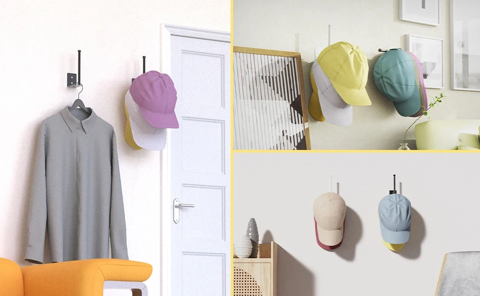 Wall Mounted Hat Organizer - Space-Saving Storage Solution