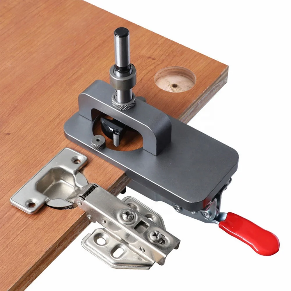 35mm Hinge Hole Opener Drilling Installation Tools Boring Dowel Jig