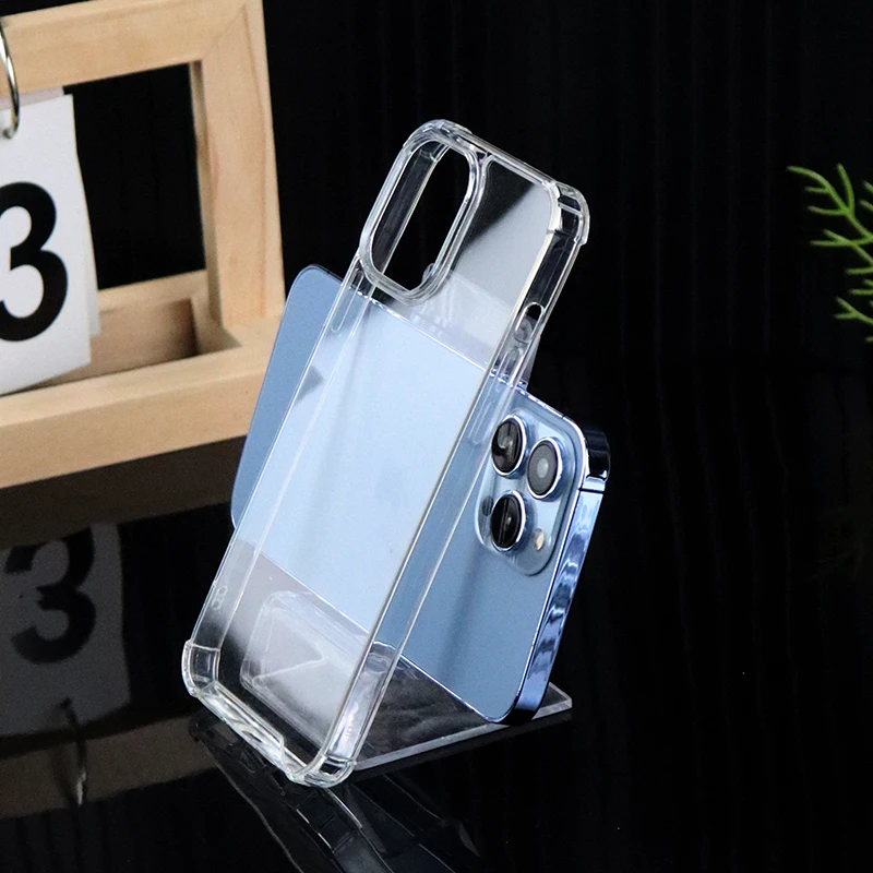 Anti Shock Good Quality Soft 1.0mm Clear Acrylic Transparent TPU Phone Case for IPhone/Samsung/Huawei/Xiaomi