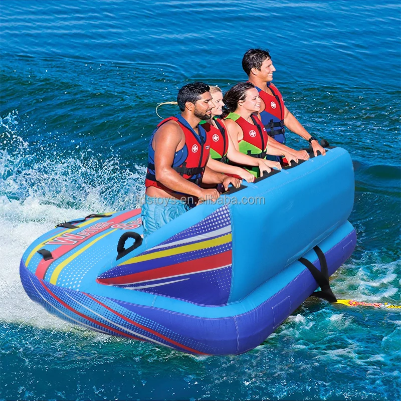 Fds 3 Person Towable Water Raft Tube For Boating,Banana Large ...