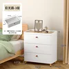 Mueble de almacenamiento con cajones de tres capas de 72 cm 7101