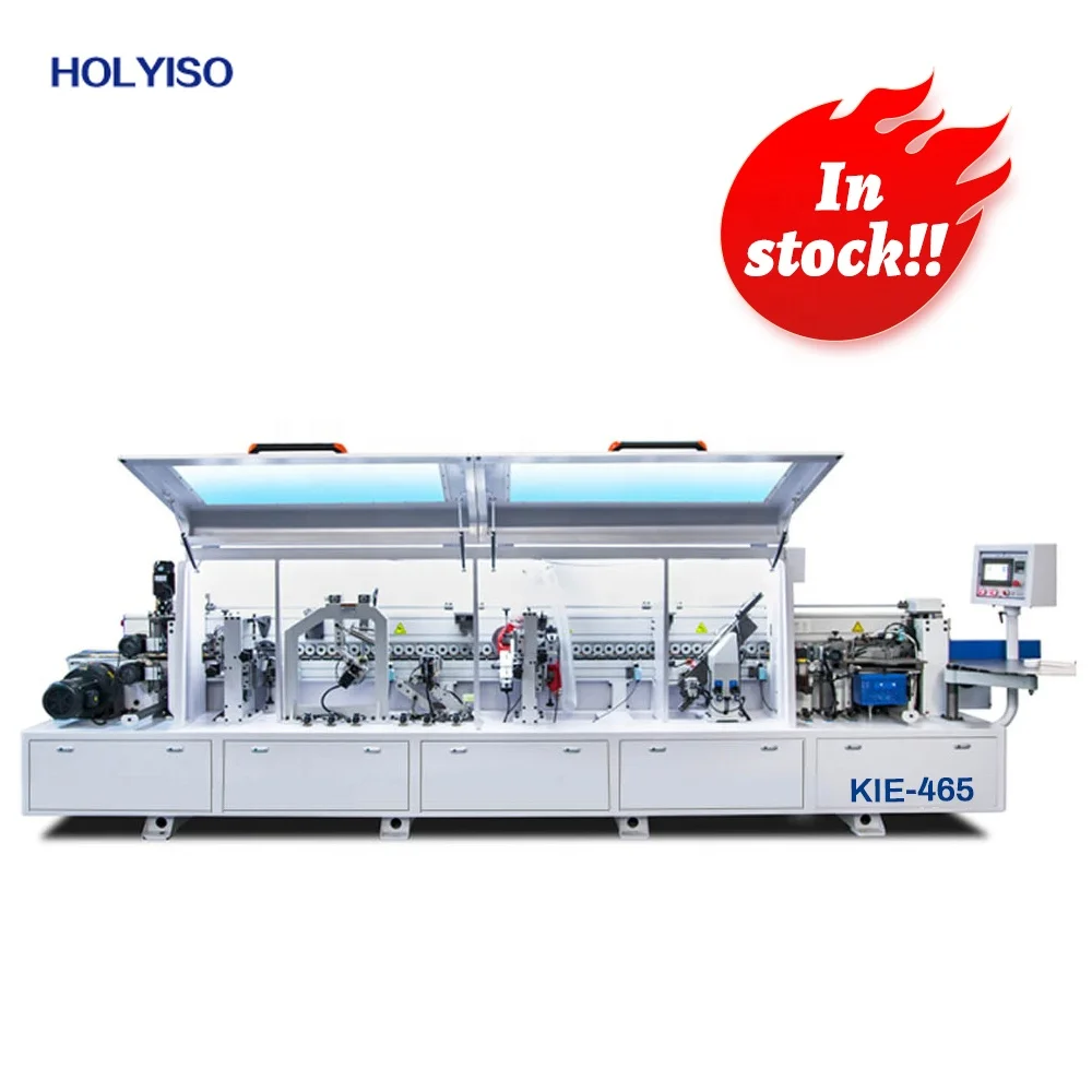 KIE-465 меламина станок для облицовывания кромок автоматический линейных Кромкооблицовочный станок для деревообработки
