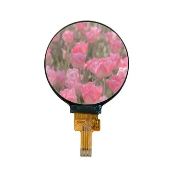 1.8 inch Tft Lcd 360*360 Pixel MIPI 1 LINE interface 300 Nit Round Display Can Custom Brightness