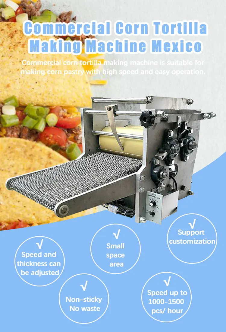 Tabletop Automatic Electric Corn Tortilla Maker To Making Tortilla