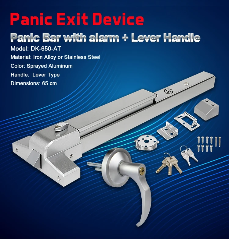 Panic exit. Panic exit