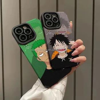 UV Painting Cartoon Manga Mobile Phone Case for iPhone 17 16 15 14 Pro Max Anime Design Clothes Cover 13 12 11