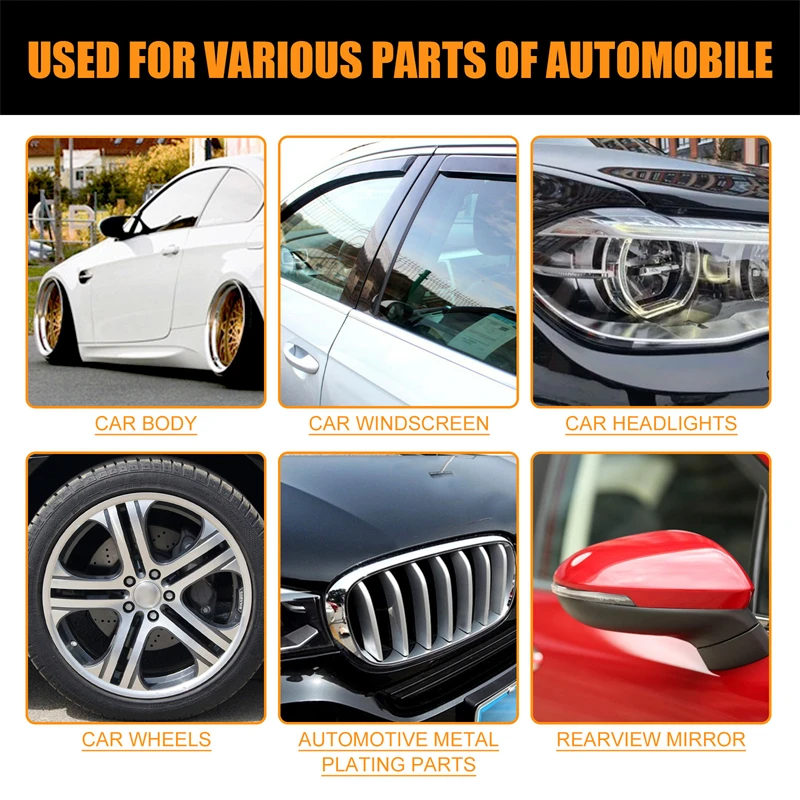 Rayhong Max Gloss Fast Mirror Effect Ceramic Paint Sealant Car Body Windscreen Headlight Rearview Mirror Ceramic Paint Spray