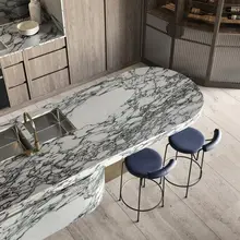 2025 Artisan High End Custom Cabinetry Stone Kitchen Benchtop With Kitchen Joinery Design